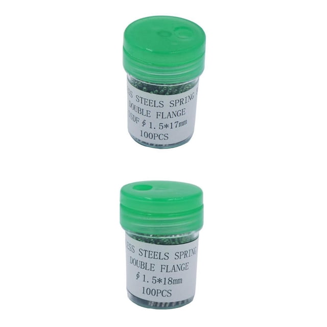 200 Piezas de Relojero, Reloj, Barras de , Pasadores de Reloj, 100pcs 17 Mm, 100pcs 18 Mm