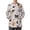 Halloween Skeleton Print, variant on Binienty Halloween Skeleton Medical Scrub Jackets for Women Long Sleeve Fitted Moisture-Wicking Medical Jackets, for Medical Workplace, Wrinkle Free Vet Workers Medical Students Nurse Uniform