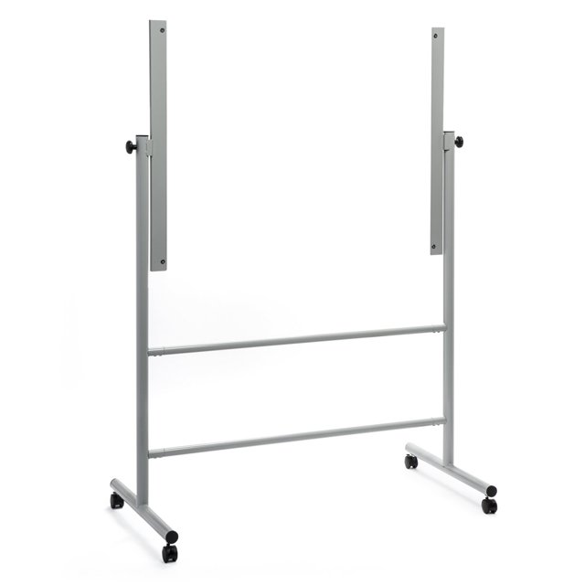 Audio-Visual Direct Glass Dry-Erase Board Mobile Stand (4' x 3') Stand ONLY, Does NOT Include Board
