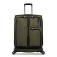 thumbnail image 3 of American Tourister Cargo Max 25" Softside Medium Checked Spinner Luggage with Divider Pockets, Olive, 3 of 17