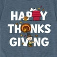 thumbnail image 3 of Peanuts - Happy Thanksgiving - Toddler And Youth Short Sleeve Graphic T-Shirt, 3 of 6