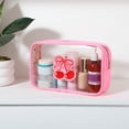 thumbnail image 3 of Bolsa de maquillaje Kacctyen Pink Bow Clear Coquette Pink PVC 26 x 8 x 15 cm, 3 of 6
