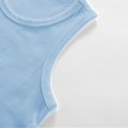 thumbnail image 6 of XXWXYD Kids Toddler Girls Cotton Sleeveless Tank Tops - Summer Breathable Solid Color Basic Tees Undershirts Vest for Baby Boys Girls, 6 of 6