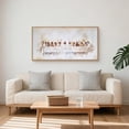 thumbnail image 6 of Jesus Last Supper Framed Canvas Wall Art , Christian Twelve Apostle Wall Decor, Bible Renaissance wall Painting, Religious Picture Art Print for Living Room, Bedroom, Church, Large 20"x40", 6 of 7