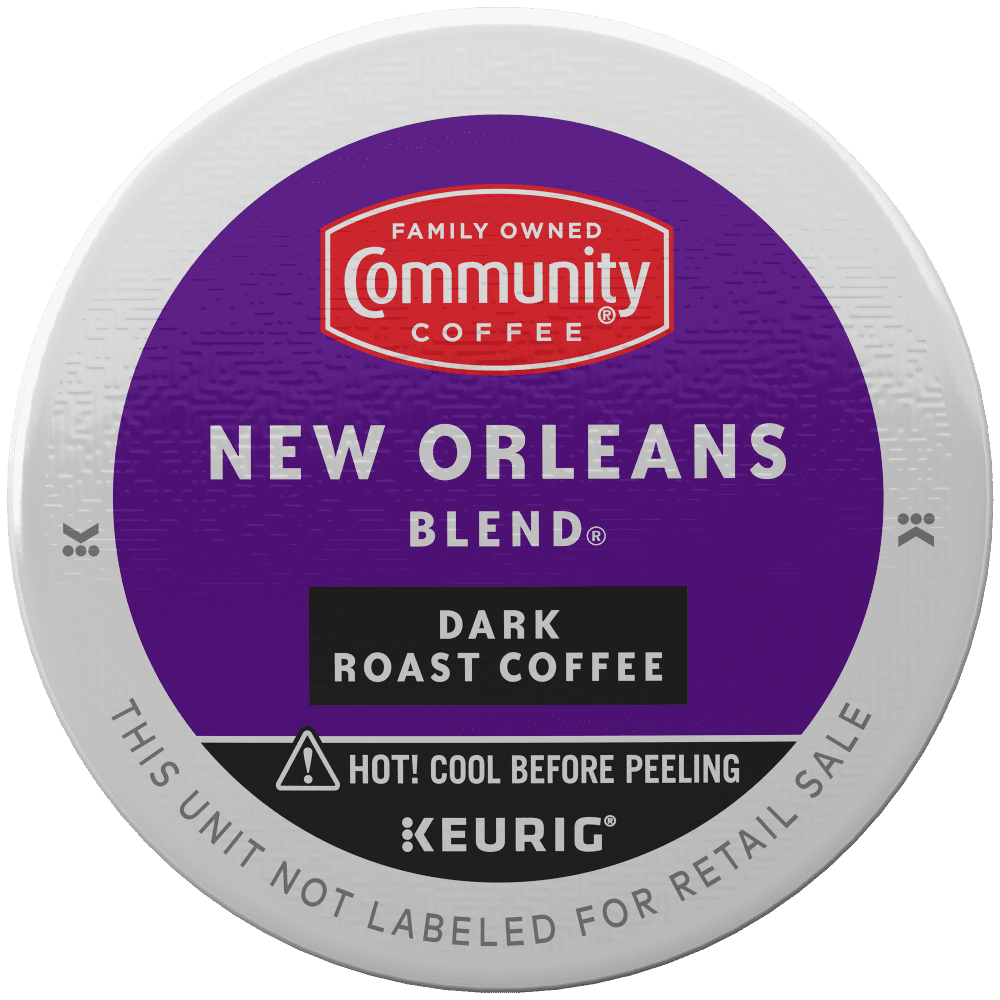 Community Coffee New Orleans Blend® Dark Roast Single Serve Keurig K-Cup Pods 24 ct Box