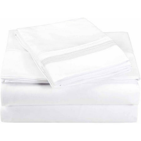 - Superior Light Weight and Super Soft Brushed Microfiber, Wrinkle Resistant Sheet Set with 5-Line Embroidery