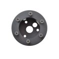 thumbnail image 1 of GT Performance 20-3006 3 to 6 Bolt GT3 Hub Steering Wheel Adaptor - Black, 1 of 1