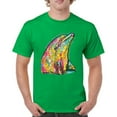 thumbnail image 1 of Tee Hunt You Only Live Once T-Shirt Cute Neon Dolphin Dean Russo Art Men's Tee, Green, Small, 1 of 5
