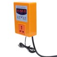 thumbnail image 5 of Temperature Controller Digital Display Thermostat Temp Regulator with Sensor AC110‑240VUK Plug Orange, 5 of 5