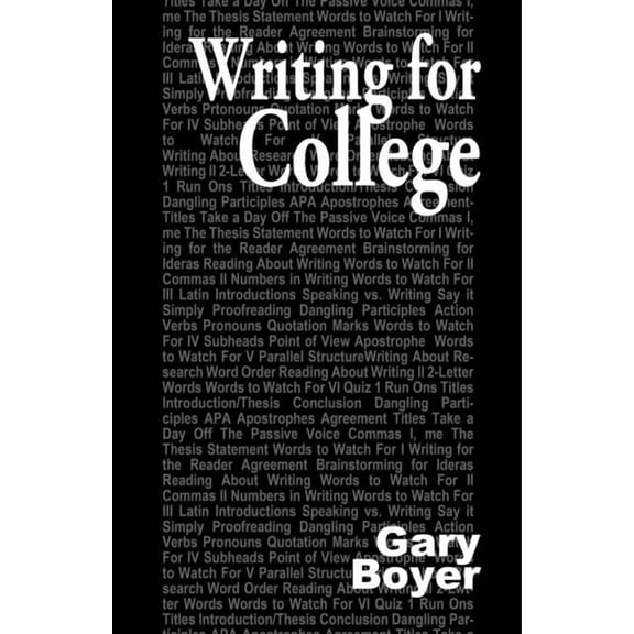 Writing for College, (Paperback)