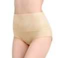 thumbnail image 2 of Women Underwear High Waist Cotton Briefs Ladies Panties Tummy Control Panty Full Coverage Stretchy Briefs, 5 Pack, 2 of 8