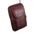 thumbnail image 1 of Men‘S Retro Leather Wallet Casual Leather Phone Card Case Zipper Belt Wallet, 1 of 1