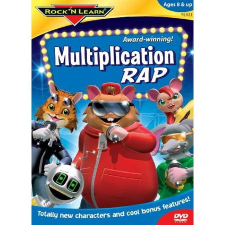 Rock N Learn: Multiplication Rap (DVD) (Best Wild N Out Raps)