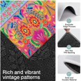 thumbnail image 3 of Colorful Pioneer Flower Pattern Kitchen Rugs Sets Of 3,Kitchen Runner Rugs Non Skid Washable,Decorative Kitchen Floor Mats for Kitchen,Sink,Laundry,17"x30"+ 17"x47" + 17"x59", 3 of 6
