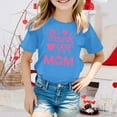 thumbnail image 2 of Bouquet Cute Printed Girls' Solid Color Casual Top, 2 of 4