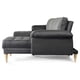 thumbnail image 5 of Sala Modular Doble Chaise Makora Salazar con Memory Foam Color Oxford Lino Respaldo Reclinable de 3 Posiciones, 5 of 7