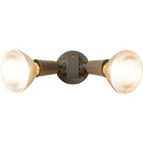 Halo PWT250PC 300W 2-Lamp Outdoor Flood & Security Light, Bronze