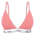 thumbnail image 3 of Brasier Hanes para Mujer, Copas de Triángulo Originals Multicolor Talla CH, 2 Piezas, 3 of 4
