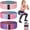Mesh gradient, variant on 6 Pack Fabric Resistance Bands Set - Exercise Loop Bands with Multiple Resistance Levels for Strength Training Yoga and Pilates