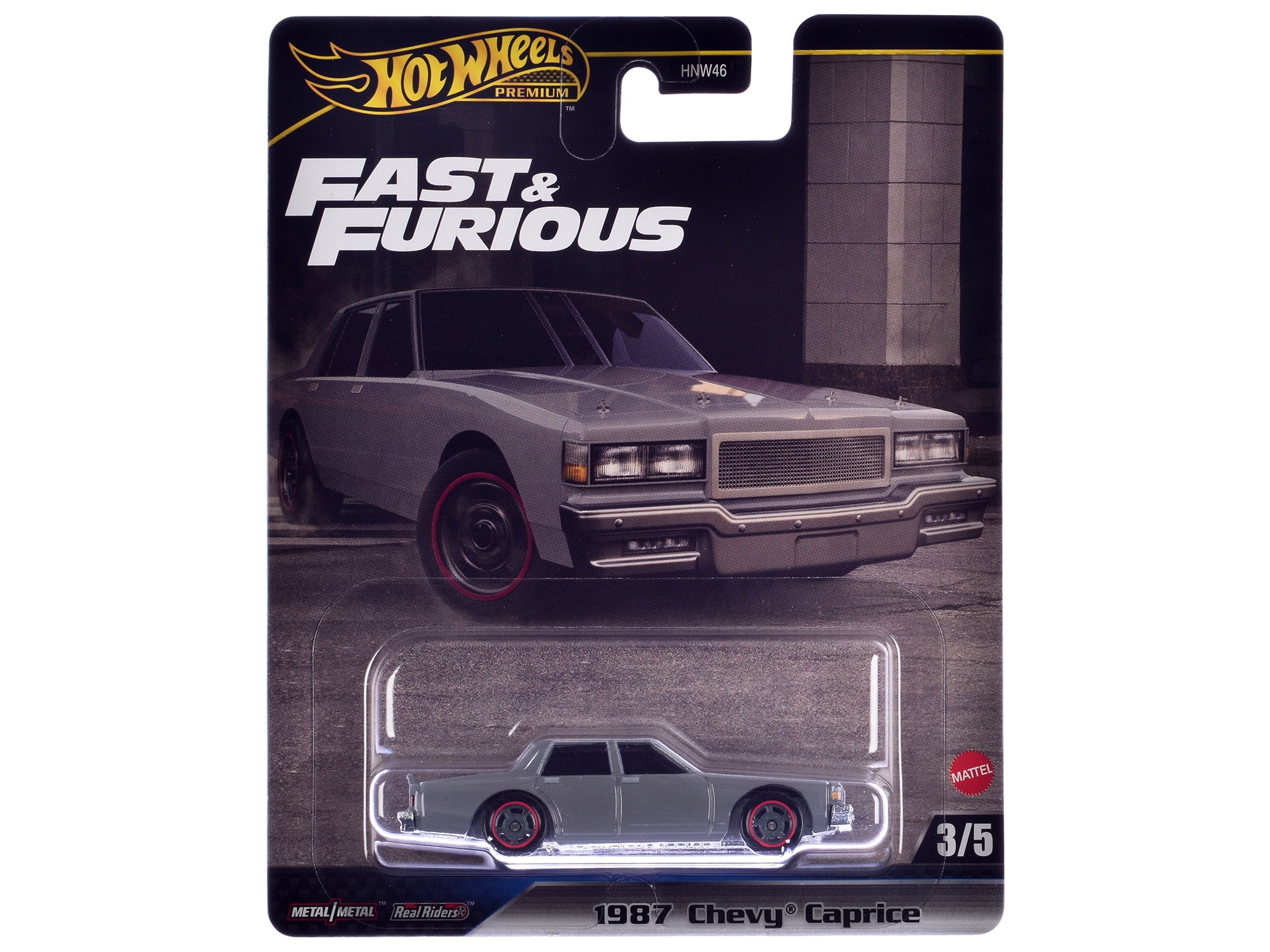 "Fast & Furious" 2024 5 piece Set H Diecast Model Cars by Hot Wheels