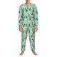 thumbnail image 3 of Fotbe Cactus Plants Pijama de Hombre con Estampado de Manga Larga, Conjunto de 2 Piezas, Ropa de Dormir Suave y Cómoda con Bolsillos-Small, 3 of 7