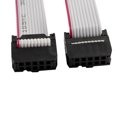 thumbnail image 2 of Unique Bargains 2 Pcs 50cm IDC 10Pin Hard Drive Extension Wire Flat Ribbon Cable for Motherboard, 2 of 2