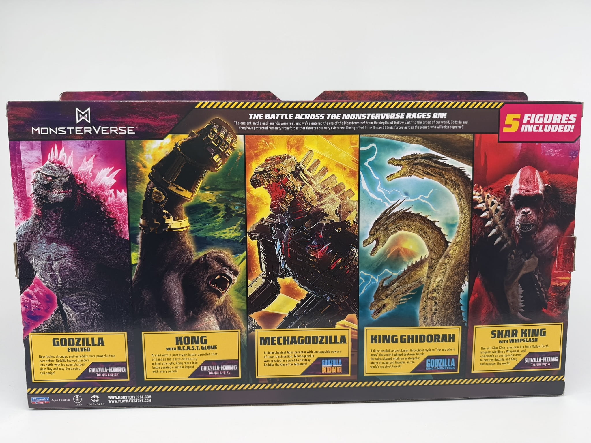 Godzilla King of the Monsters Monsterverse Titans vs. Titans Battle Pack Action Figure Set