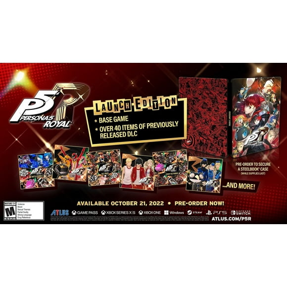 Persona 5 Royal Steelbook Launch Edition (Nintendo Switch)