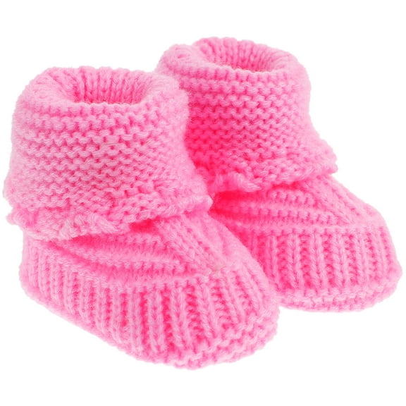 Booties Thick Shoes Shoes Knitted Baby Shoe Newborn Knitting Shoes Child