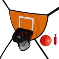 thumbnail image 1 of Aro de baloncesto para trampolín Zulema para niños 49 cm x 36 cm, 1 of 8