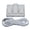 Silver axis, variant on Yihuala 4-Key Keypad WASD Arrows Keycaps Keyboard Single-Hand Mechanical Gaming Keypad Programmable USB Customized Keyboard
