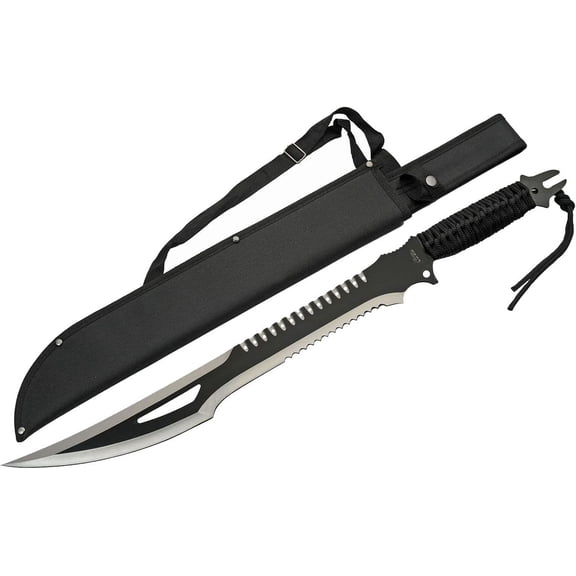 Szco Supplies 25” Cord-Wrapped Handle Fantasy Outdoor Black