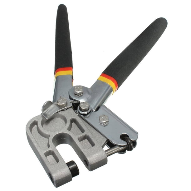 Alicates engarzadores de pernos de acero con alto contenido de carbono de 10 pulgadas, herramientas para paneles de yeso, bloqueo de perforación, herramienta manual de prensado de sujeción