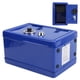 thumbnail image 4 of Caja fuerte de metal peque?a, caja de almacenamiento de dinero para ni?os, caja de dinero con mini llaves para ni?os, caja de almacenamiento de cambio extraíble(azul) EOTVIA NO, 4 of 6
