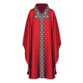 thumbnail image 1 of Cleric Robe Gothic Minister Arabic Mass Halloween Prayer Garb Stage Performance Role Play Versatile Wear, 1 of 2