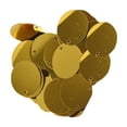 thumbnail image 6 of Tachiuwa 85x 20mm Flat Round Loose Sequins DIY Dress Accessories ation Hairpins Decorative Patches for Sewing Wedding Clothing Men Gold, 6 of 10