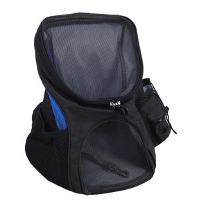 Foldable Pet Carrier, Breathable Mesh Dog Backpack Carrier with Ventilated Design for Outdoor Travel Hiking Camping Carrying