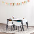 thumbnail image 5 of Wildkin Kids Arts & Crafts Table Stools (2) - Gray, 5 of 5