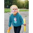 thumbnail image 2 of Bunny Ballerina Hoodie Toddler -Image by Shutterstock,  2 Toddler, 2 of 4