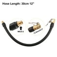 thumbnail image 4 of Unique Bargains 30cm 12' Tire Valve Stem Extension Inflator Extension Hose Universal Fit for Car Bicycle Quick Connect, 4 of 7