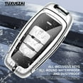 thumbnail image 3 of Zinc alloy+leather Car Remote Key Cover Case Shell For Great Wall Cannon A 3 buttons POWER Protected Shell Accessories, 3 of 18