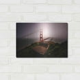 thumbnail image 3 of Luxe Metal Art 'White Out' by Bruce Getty, Metal Wall Art, 16"x12", 3 of 9