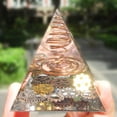 thumbnail image 3 of Btafrte Generador Piedra Cristal Chakra Curativo en Espiral Metal Piramidal 5 Cm, 3 of 9