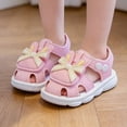 thumbnail image 2 of FhsagQ Baby Girls Summer Sandals Lightweight with Sole for Kids Breathable Cartoon Rabbit Design Beach Shoes PinkSize 18, 2 of 7