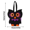 thumbnail image 4 of Bolsas De Aperitivos De Halloween Adecuadas Para Niños. Se Pueden Reutilizar. Fabricadas Con Tejido No Tejido Y Con Asa. Bolsos Diy De Halloween. Bolsas Para Caramelos De Halloween. Fiesta De Hallow, 4 of 6
