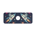 thumbnail image 7 of Yayeee Faucet Mat for Kitchen Sink 14.7" Diatomite Long Splash Guard Pad, Rocket Pattern, 7 of 7
