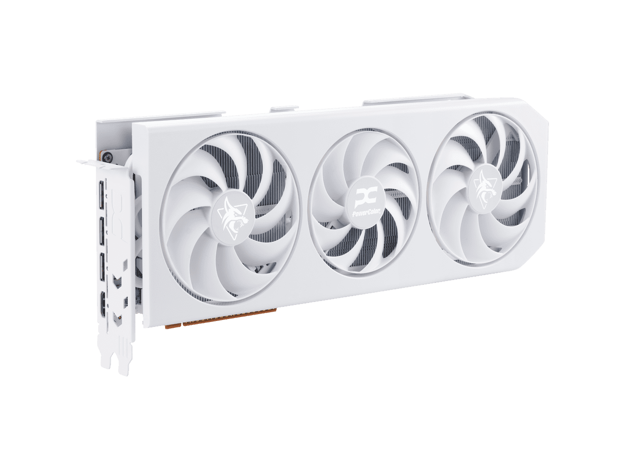 PowerColor Radeon RX 9070XT 白Hellhound PowerColor Hellhound Radeon RX 9070 XT 16GB GDDR6 PCI Express 5.0