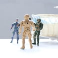 thumbnail image 4 of 10PCS 9CM de acción Fuerza especial Plástico Color aleatorio de simución Niño de juguete CUTICAT Juego de soldado, 4 of 8