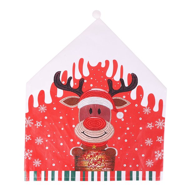 Cuadros Decorativos Funda decorativa DIY para silla de Navidad, Kit de pintura de diamante (KB003) Sywqhk Nuevos Originales