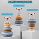 thumbnail image 5 of Juguetes Apilables Para Bebés Juguetes Para Bebés De Más De 6 Meses Mordedores Juguetes Para La Dentición Para Bebés Anillos De Construcción Blandos Apilador Con Koala Juguete Educativo Para Bebés D, 5 of 7
